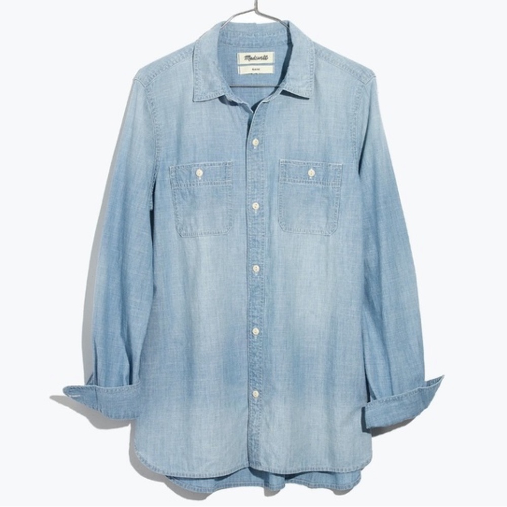 Madewell chambray shirt